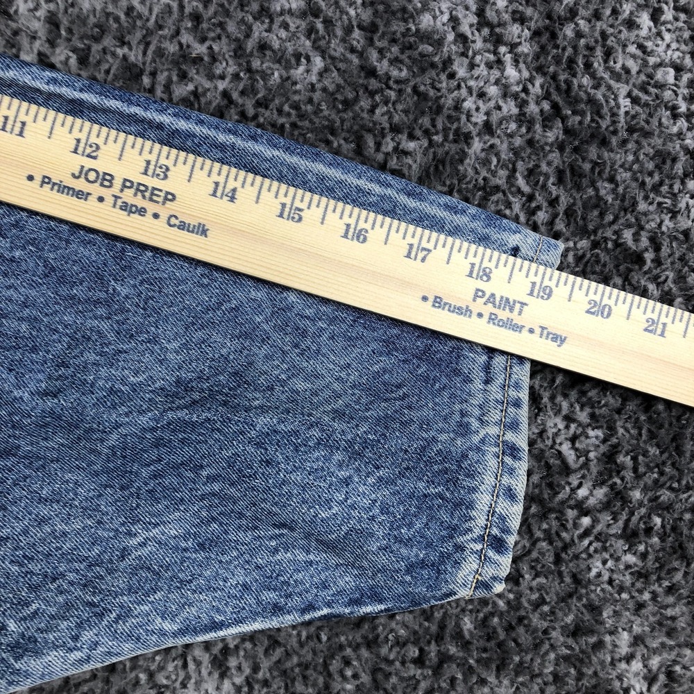 Vintage Levis Coat Womens Medium Blue‎ Denim Corduroy Collar Long Western USA - Picture 9 of 10